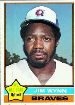 1976 Topps #395 Jim Wynn