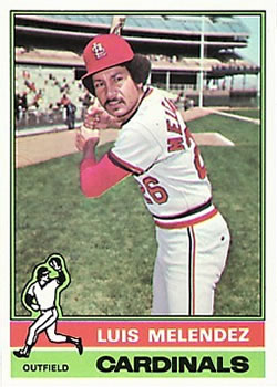 1976 Topps #399 Luis Melendez