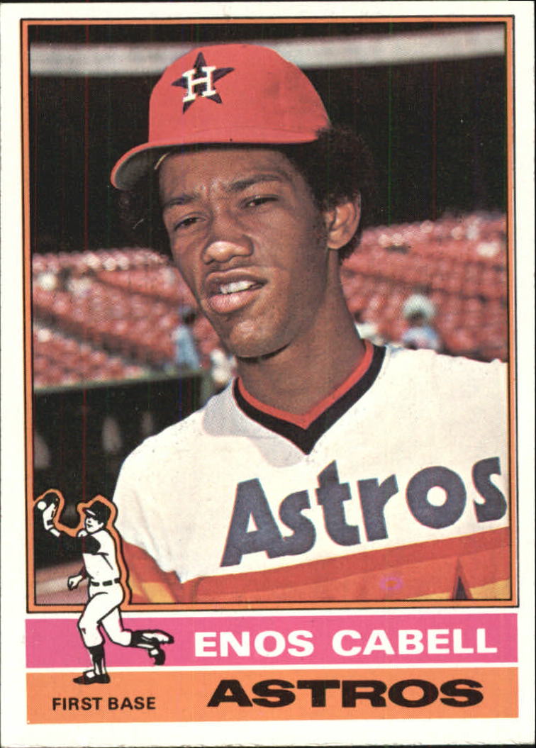 1976 Topps #404 Enos Cabell