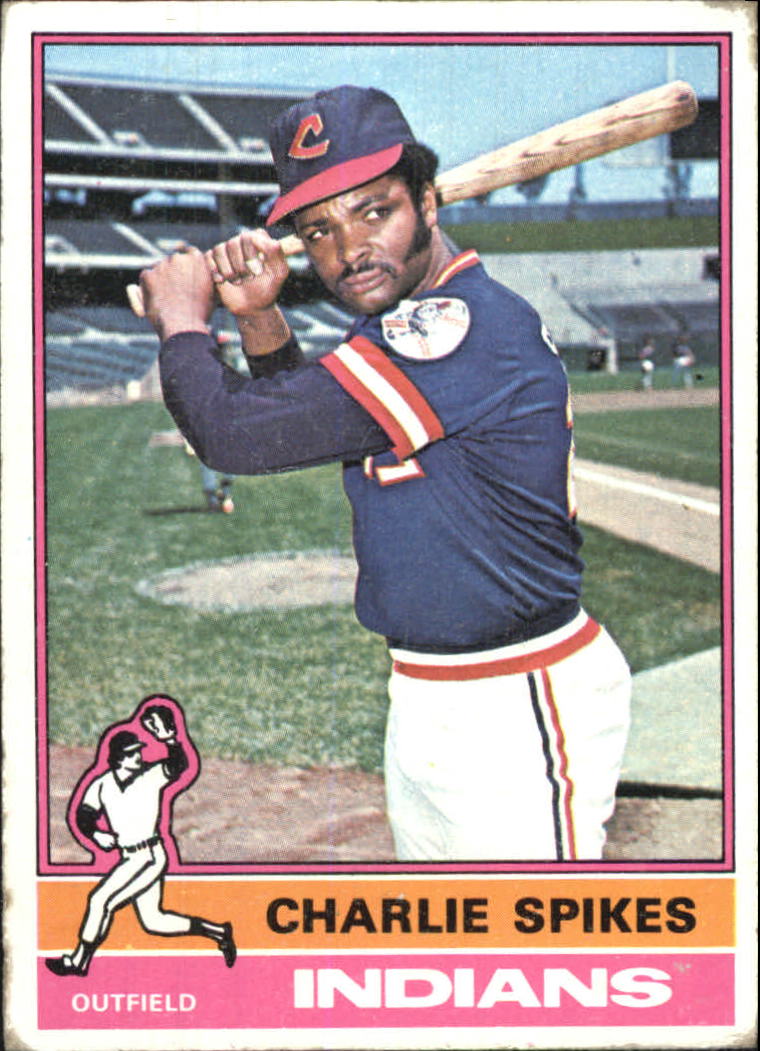 1976 Topps #408 Charlie Spikes