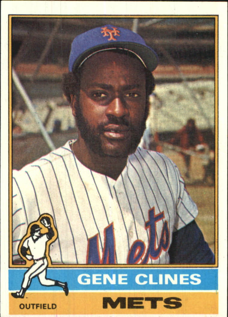 1976 Topps #417 Gene Clines