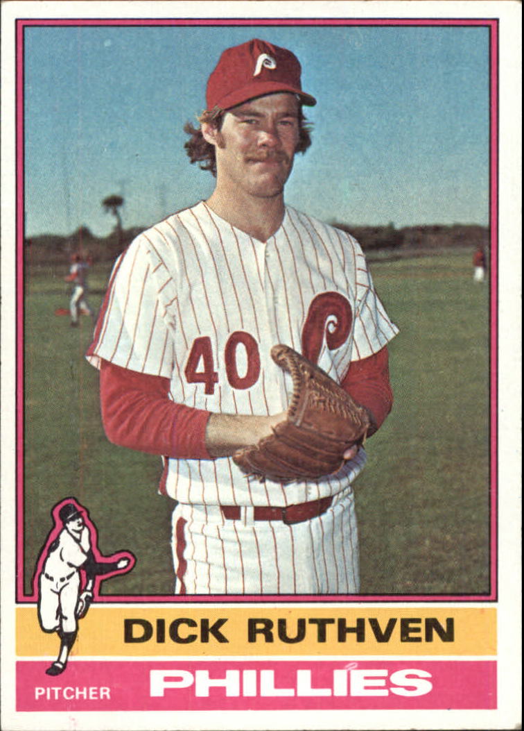 1976 Topps #431 Dick Ruthven