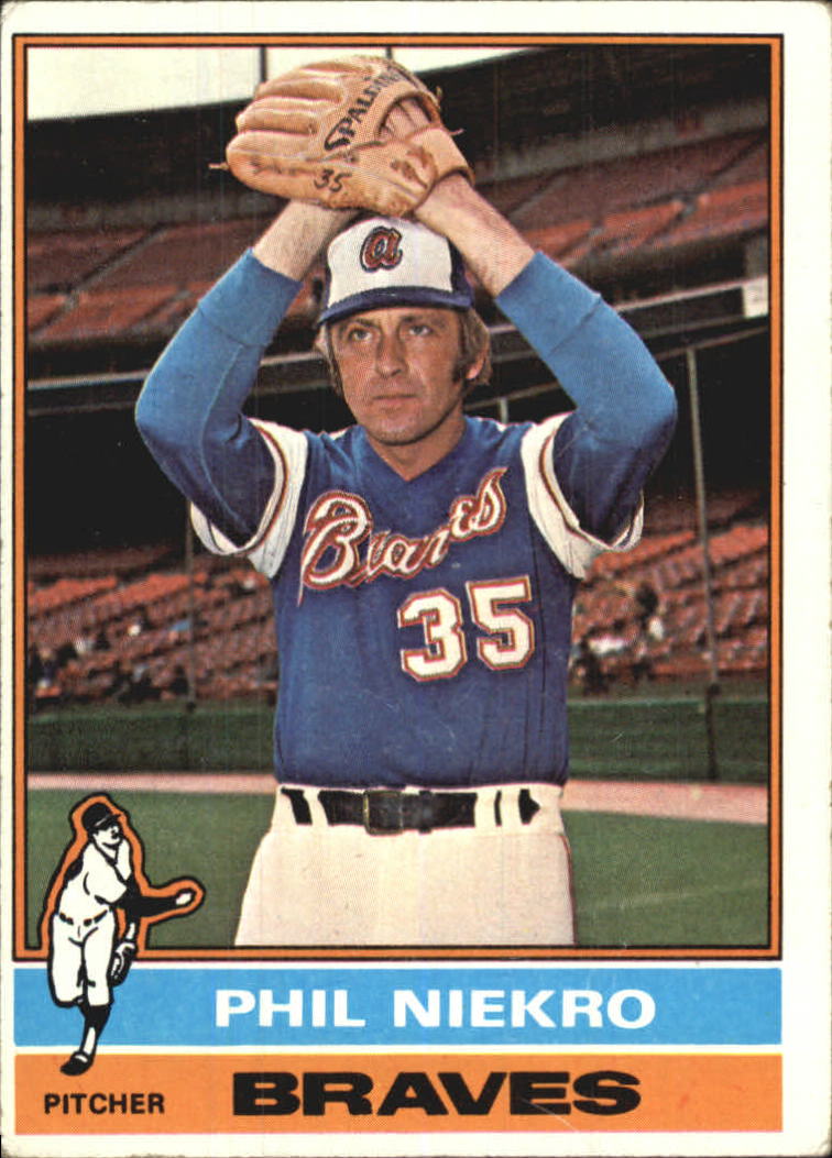 1976 Topps #435 Phil Niekro