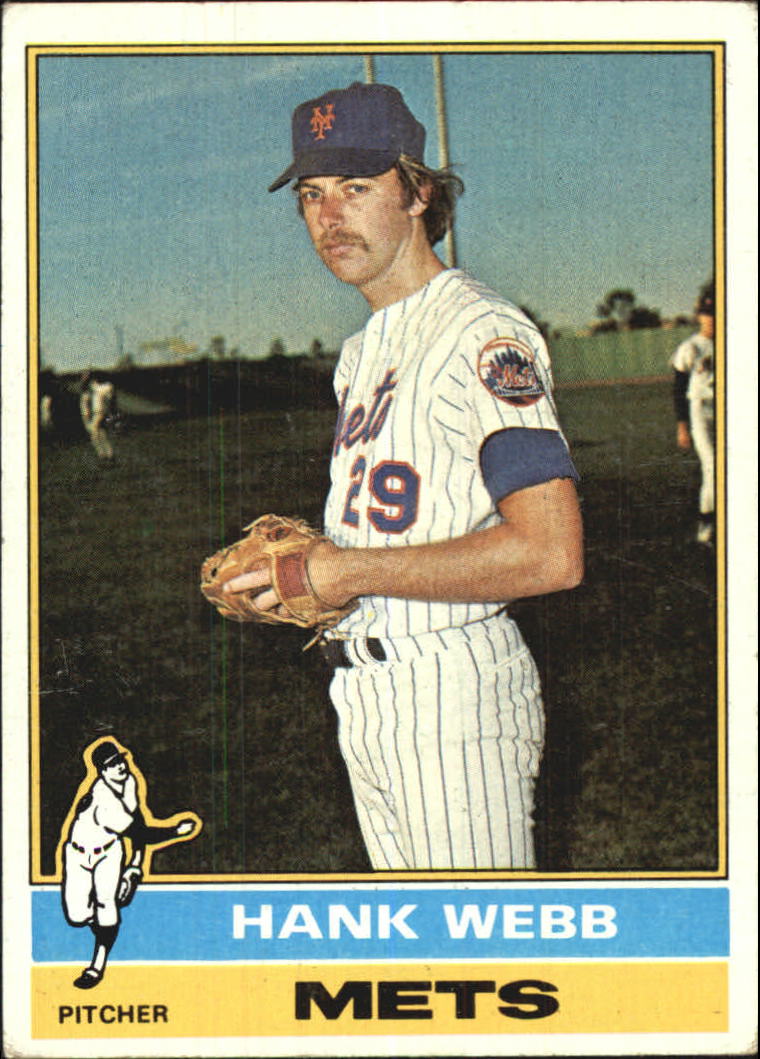 1976 Topps #442 Hank Webb