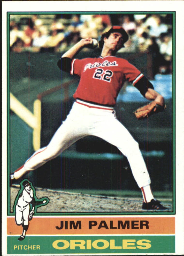 1976 Topps #450 Jim Palmer