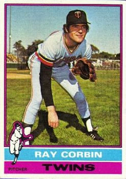 1976 Topps #474 Ray Corbin