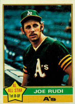 1976 Topps #475 Joe Rudi