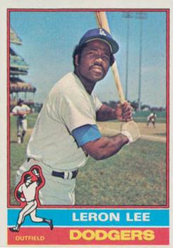 1976 Topps #487 Leron Lee