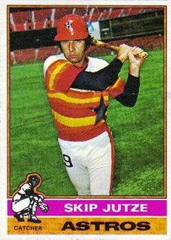 1976 Topps #489 Skip Jutze