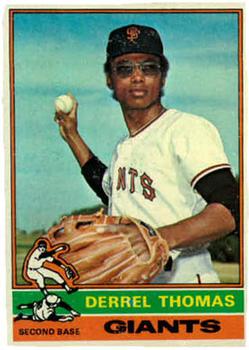 1976 Topps #493 Derrel Thomas