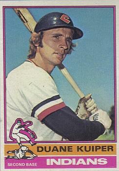 1976 Topps #508 Duane Kuiper RC