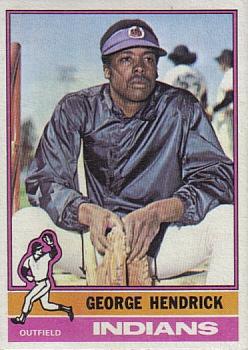 1976 Topps #570 George Hendrick