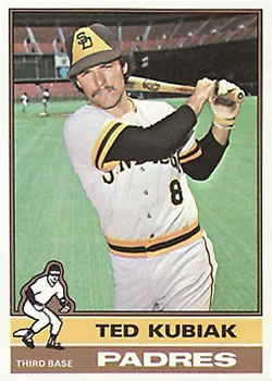 1976 Topps #578 Ted Kubiak
