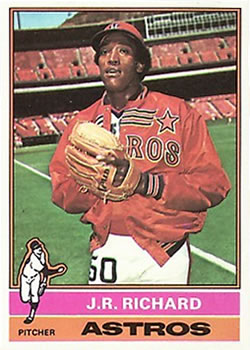 1976 Topps #625 J.R. Richard