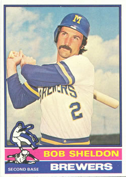 1976 Topps #626 Bob Sheldon