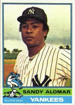 1976 Topps #629 Sandy Alomar