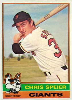 1976 Topps #630 Chris Speier