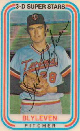 1976 Kellogg's #11 Bert Blyleven