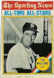 1976 O-Pee-Chee #347 Ted Williams ATG
