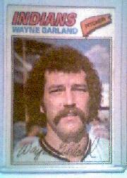 1977 Topps Cloth Stickers #17 Wayne Garland