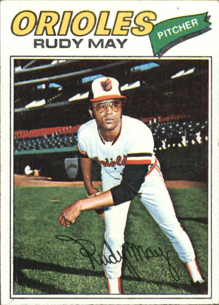 1977 Topps #56 Rudy May
