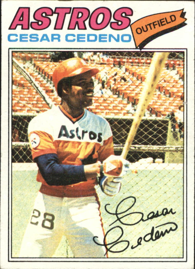 1977 Topps #90 Cesar Cedeno