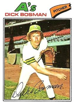 1977 Topps #101 Dick Bosman