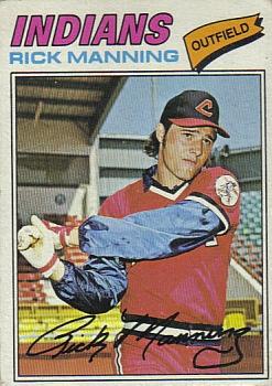 1977 Topps #115 Rick Manning
