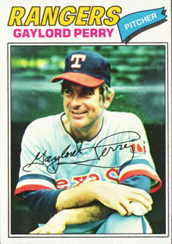1977 Topps #152 Gaylord Perry