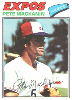 1977 Topps #156 Pete Mackanin