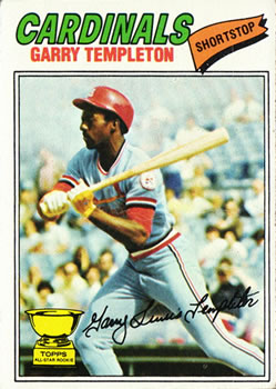 1977 Topps #161 Garry Templeton RC
