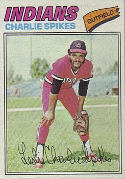 1977 Topps #168 Charlie Spikes