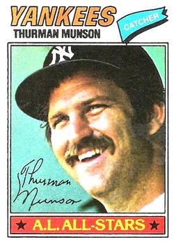 1977 Topps #170 Thurman Munson