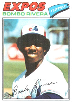 1977 Topps #178 Bombo Rivera RC
