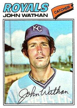 1977 Topps #218 John Wathan RC