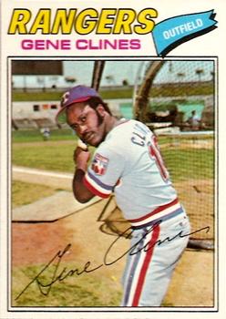 1977 Topps #237 Gene Clines