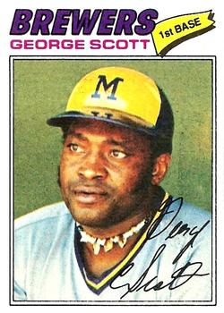 1977 Topps #255 George Scott