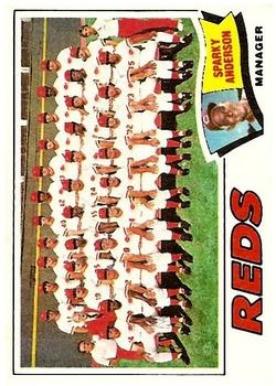 1977 Topps #287 Cincinnati Reds CL/Sparky Anderson MG
