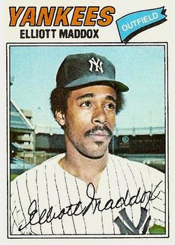 1977 Topps #332 Elliott Maddox