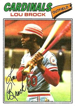 1977 Topps #355 Lou Brock
