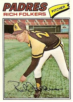 1977 Topps #372 Rich Folkers