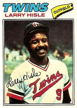 1977 Topps #375 Larry Hisle