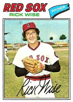 1977 Topps #455 Rick Wise