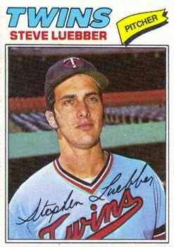 1977 Topps #457 Steve Luebber