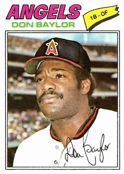 1977 Topps #462 Don Baylor