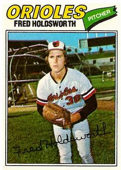 1977 Topps #466 Fred Holdsworth