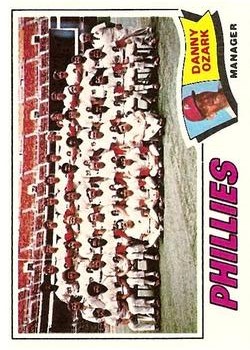 1977 Topps #467 Philadelphia Phillies CL/Danny Ozark MG