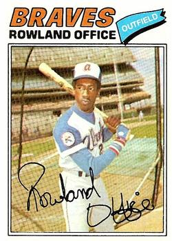 1977 Topps #524 Rowland Office
