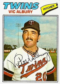 1977 Topps #536 Vic Albury