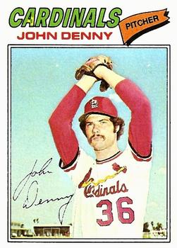 1977 Topps #541 John Denny